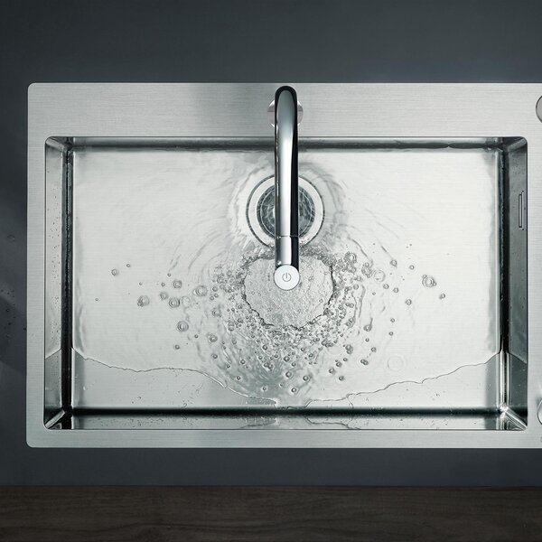 Hansgrohe S 71 ocelový dřez 76x50 cm 43302800