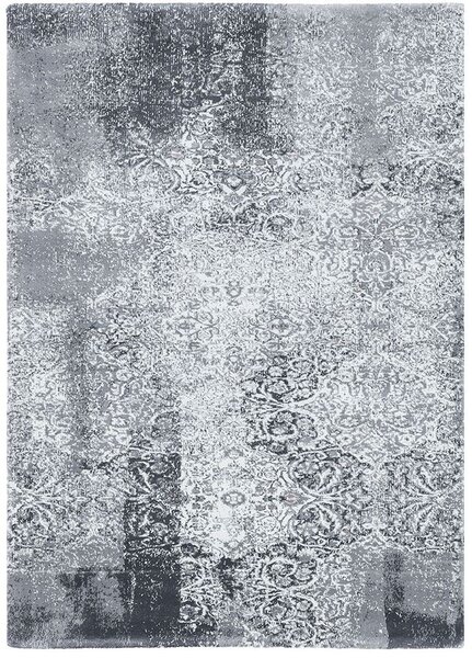 Breno Kusový koberec LUSH BUDS grey, 133x190 cm, Šedá