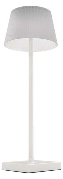 EMOS LED stolní lampa KATIE, nabíjecí, bílá Z7630W