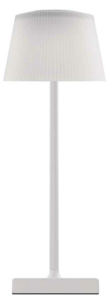 EMOS LED stolní lampa KATIE, nabíjecí, bílá Z7630W