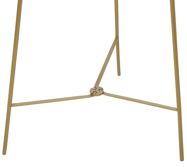 Stojací lampa MENA Kov Zlatá