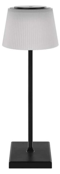 EMOS LED stolní lampa KATIE, nabíjecí, černá Z7630B
