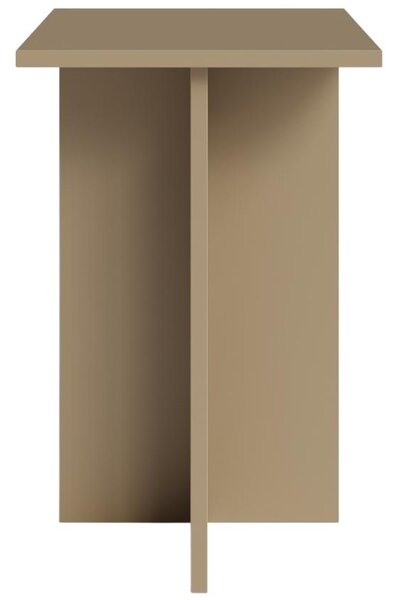 MOJO Hnědý vysoký odkládací stolek MINIMAL 39,5 x 39,5 cm