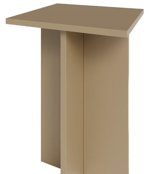 MOJO Hnědý vysoký odkládací stolek MINIMAL 39,5 x 39,5 cm