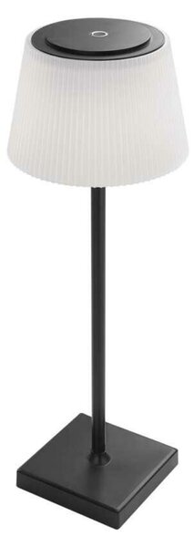 EMOS LED stolní lampa KATIE, nabíjecí, černá Z7630B