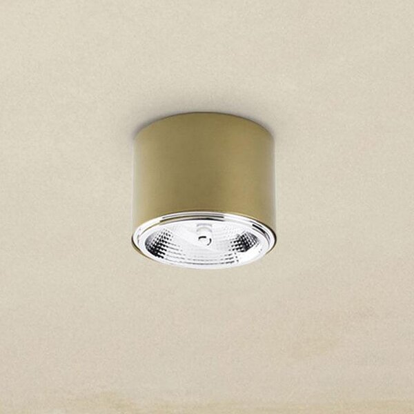 TK Lighting Moris stropní světlo 1x12 W zlatá 3349