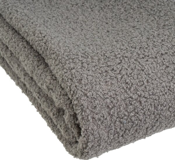 Šedá deka s beránkem 130x160 cm Sherpa Bouclé – Casa Selección