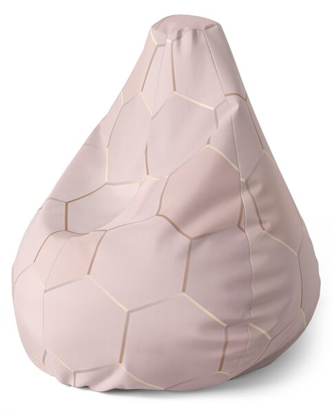 Sedací vak SABLIO - Rose gold 150x100