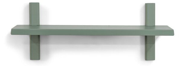 Šedozelená kovová police 60 cm Hola – Spinder Design