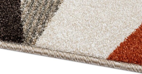 Breno Kusový koberec LARA E543A-FTC37 Beige-Terra, 120x170 cm, Vícebarevné