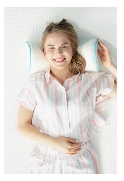 Ergonomický polštář s výplní z paměťové pěny 18x42 cm – Mila Home