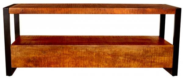 TV stolek Retro 150x60x45 z indického masivu mango