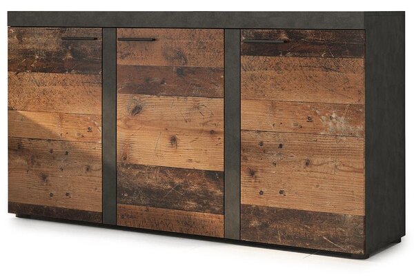 Komoda RUMBA 3F | 148,8 cm | old wood style/matera