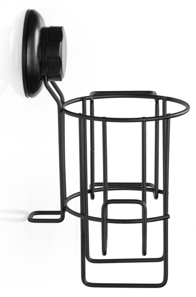 Držák na vysoušeč Compactor Bestlock Black s přísavkou - bez vrtání, nosnost až 6 kg