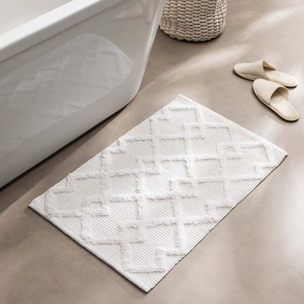 Krémová koupelnová předložka 50x80 cm Otis – douceur d'intérieur