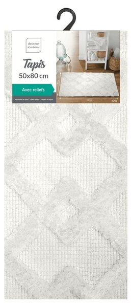 Krémová koupelnová předložka 50x80 cm Otis – douceur d'intérieur