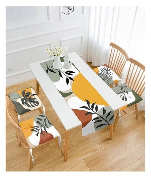 Set podsedáků a běhounu 5 ks Illustrated Autumn – Mila Home