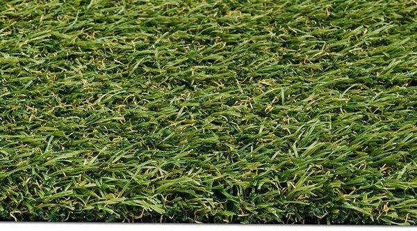 Breno Umělá tráva YARA Grass olive, šíře 200 cm, Zelená