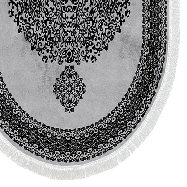 ASIR Koupelnová předložka 410602 šedý ornament 2 ks