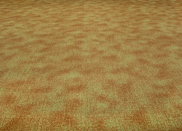 Breno Metrážový koberec CHROMA 24 zeleno-oranžová, šíře 400 cm, Vícebarevné