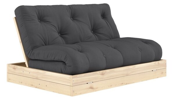 Tmavě šedá rozkládací pohovka 145 cm Flip – Karup Design