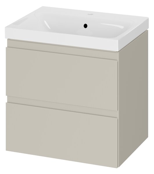 Cersanit Moduo umyvadla se skříňkou 60 cm béžová S4013-008