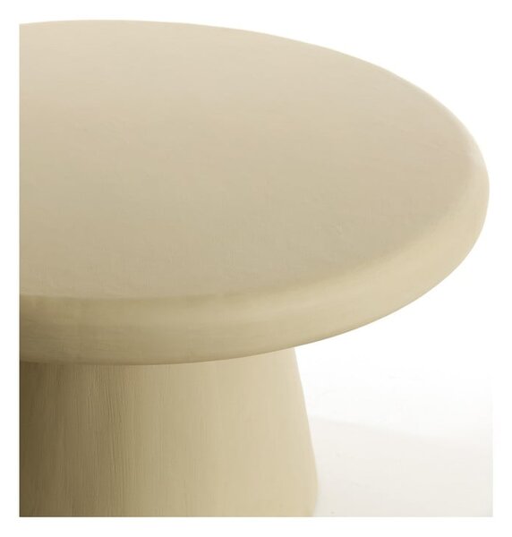 Béžový kulatý konferenční stolek ø 70 cm Kulona – Light & Living