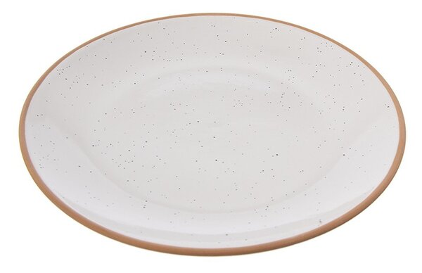 Krémové keramické talíře v sadě 4 ks ø 27 cm Statek – Orion
