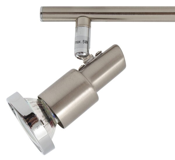 BRILO 2991-032B Bodové svítidlo 47,5 cm 3xGU10 3W 250lm matný nikl - BRILO