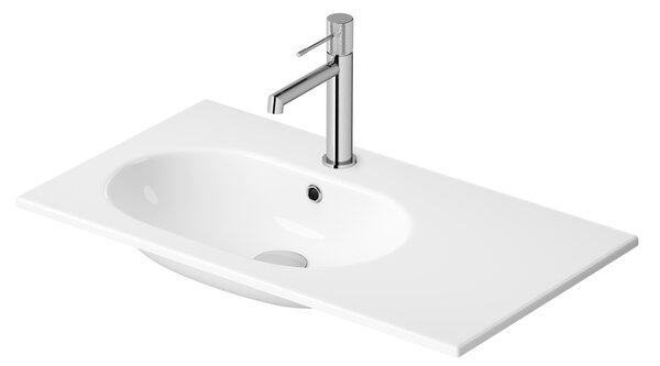 Cersanit Zen umyvadlo 80x45.5 cm obdélníkový zápustný bílá lesk K117-003