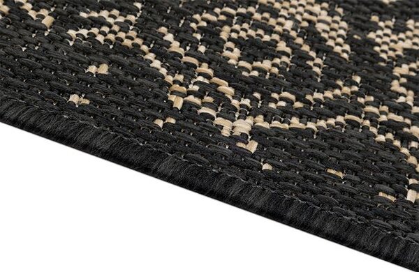 Breno Kusový koberec SUNNY 4417 Black, 140x200 cm, Vícebarevné