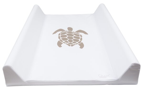 Bílá omyvatelná přebalovací podložka Quax Turtle 70 x 50 cm