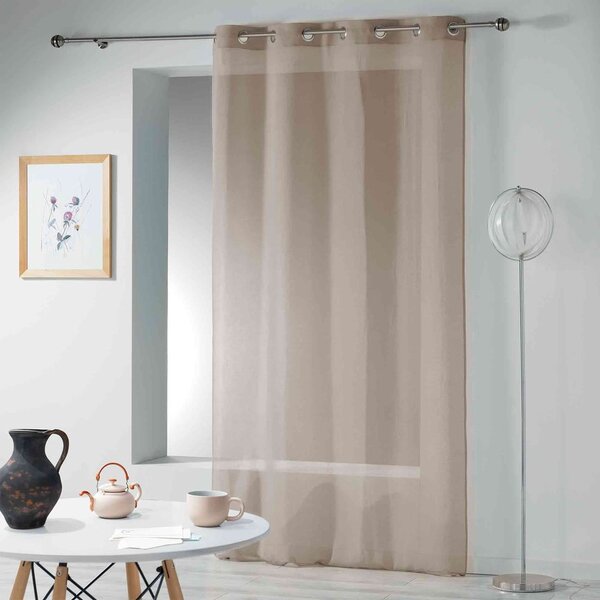 Béžová záclona 140x280 cm Telma – douceur d'intérieur