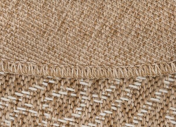 Breno Kusový koberec COMILLA kruh 887 Beige, 120x120 cm, Béžová