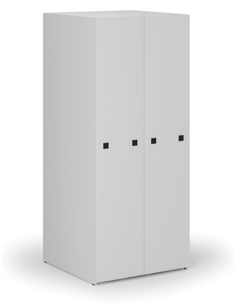 Velkokapacitní regál, 841 x 846 x 2000 mm, šedý