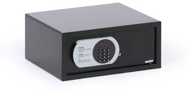 Hotelový sejf s elektronickým zámkem, 195 x 437 x 380 mm