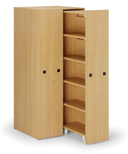 Velkokapacitní regál, 841 x 846 x 2000 mm, buk