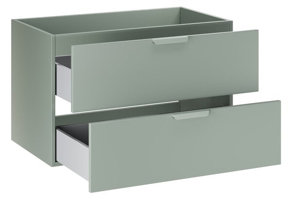 Comad Aster Green skříňka 80x45.6x50 cm pod umyvadlo závěsná zelená ASTER GREEN 82-80-46-2S