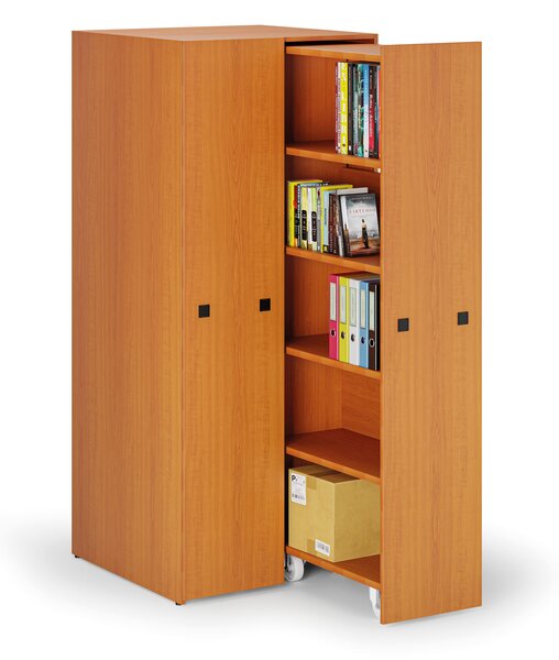 Velkokapacitní regál, 841 x 846 x 2000 mm, třešeň