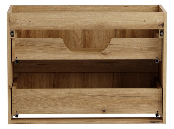 Comad Nova Coast Evoke skříňka 80x39x57 cm pod umyvadlo závěsná dub NOVA COAST EVOKE 82-80-40-2S