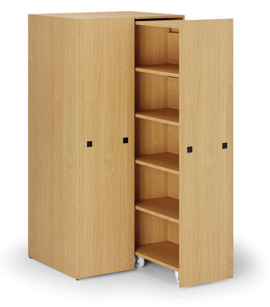 Velkokapacitní regál, 989 x 846 x 2000 mm, buk