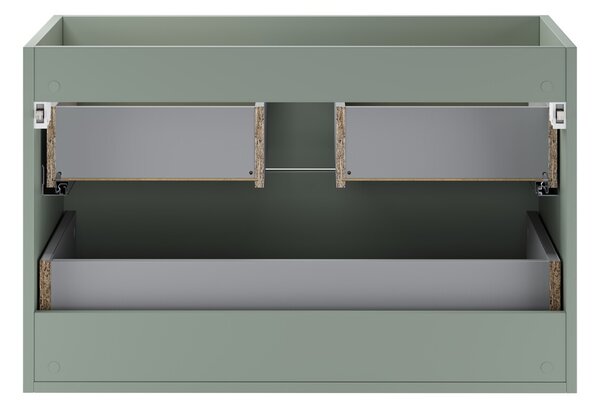 Comad Aster Green skříňka 80x45.6x50 cm pod umyvadlo závěsná zelená ASTER GREEN 82-80-46-2S