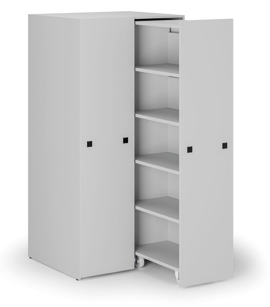 Velkokapacitní regál, 989 x 846 x 2000 mm, šedý