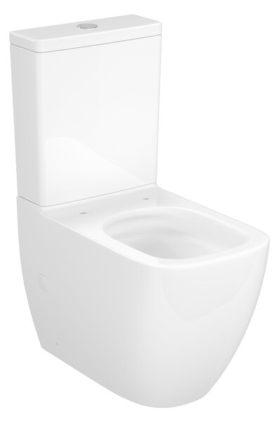 Cersanit Remo kompaktní wc s deskou s pomalým sklápěním s vírovým splachováním bílá K3029-001