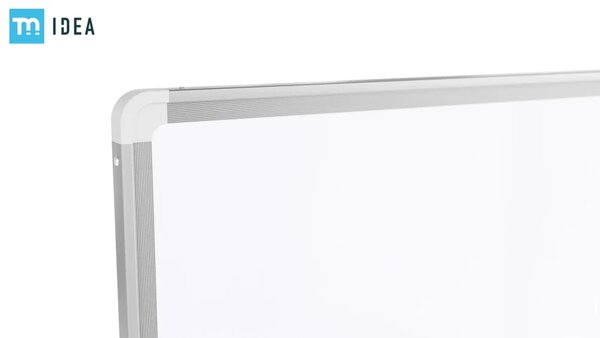 Mobilní tabule TM Idea, oboustranná, otočná, za sucha stíratelná, magnetická, 180x120 cm – řada FLEX