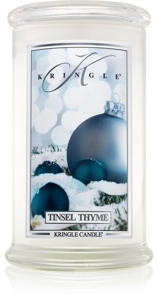 Kringle Candle Tinsel Thyme vonná svíčka 624 g