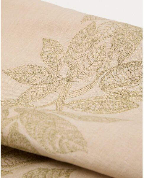 Ubrus s příměsí lnu 150x250 cm Oreti – Kave Home