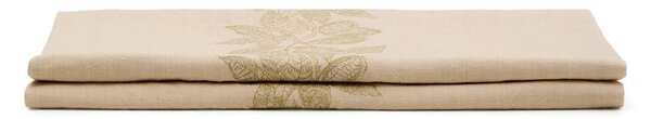 Ubrus s příměsí lnu 150x250 cm Oreti – Kave Home