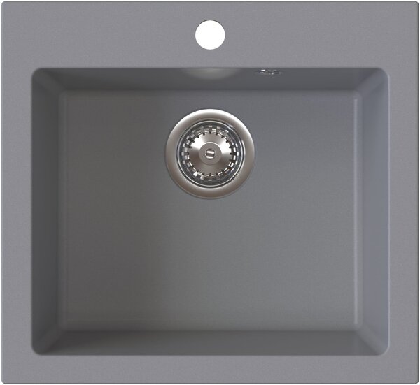 Ruvetti Frigo dřez s baterií a příslušenstvím šedá/ocel LP_3200-FR4945GR_W
