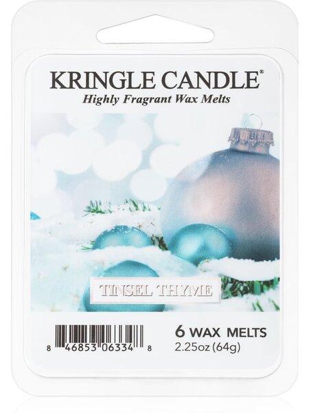 Kringle Candle Tinsel Thyme vosk do aromalampy 64 g